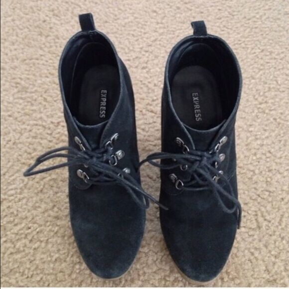 ✨Lace-up Wedge Booties✨  - Picture 3 of 4